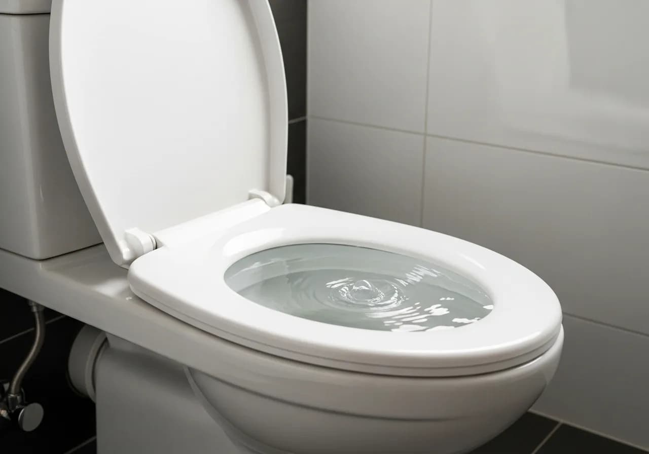 Toilettenverstopfung